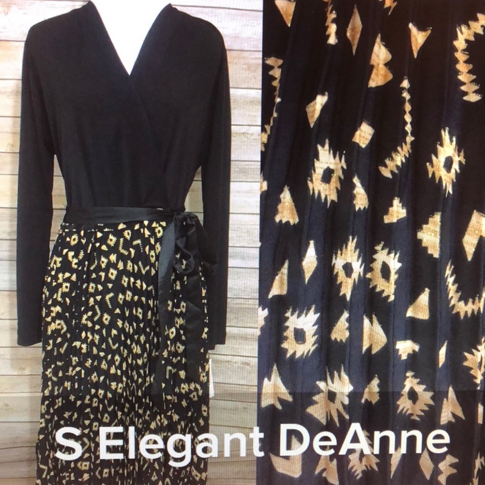 LuLaRoe Small Elegant DeAnne dress